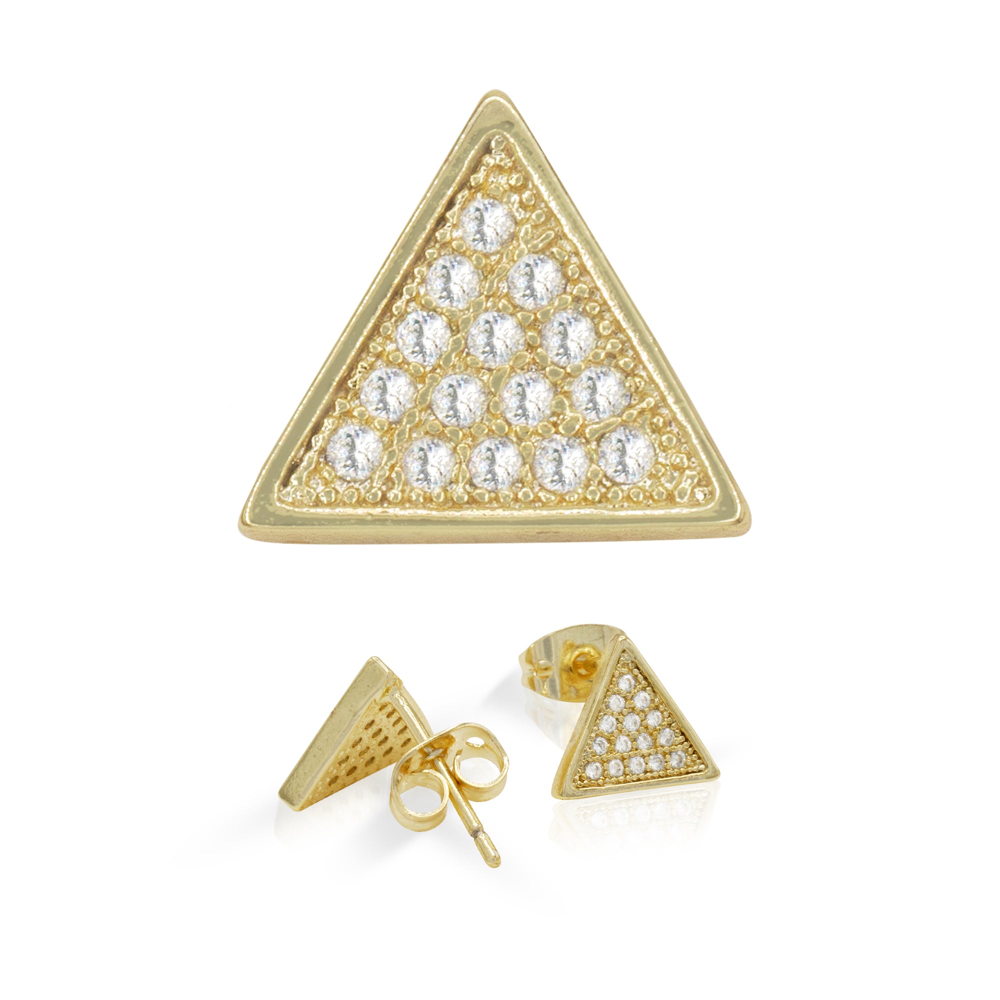 6mm Pyramid Style Stud Earrings – Park City Jewelers